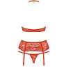Obsessive Ensemble Kalicy 3 Pièces - Rouge